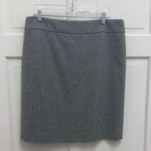 J. Crew Women's Gray Pencil Skirt
